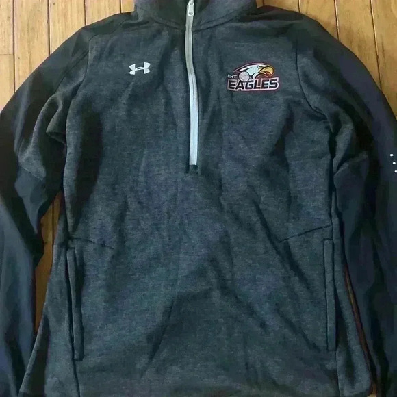 Under Armour Gray EHT Eagles Pullover - Picture 2 of 6